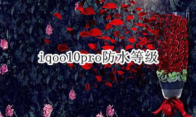 iqoo10pro防水等级 iqoo10pro几级防水