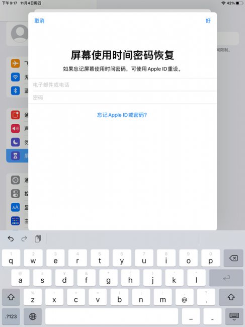 ipad设置青少年模式