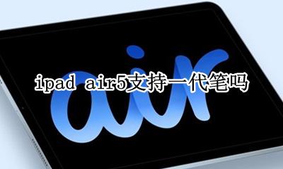 ipad air5支持一代笔吗 ipad air 支持一代笔吗