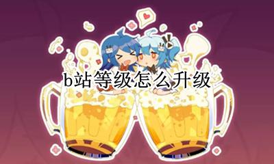 b站等级怎么升级 b站等级如何升级