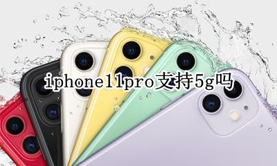 iphone11pro支持5g吗 iPhone11pro支持11G吗