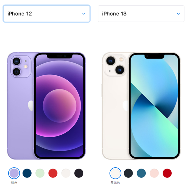 iphone12和13的区别