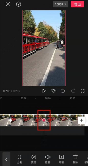 剪映的关键帧在哪个位置