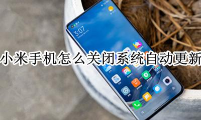 小米手机怎么关闭系统自动更新 小米手机怎样关闭系统自动更新