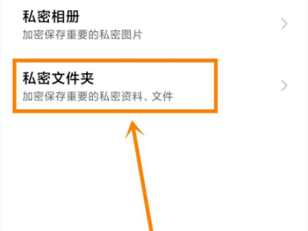 小米11隐私文件在哪里