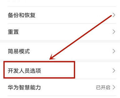 华为手机充电气泡怎么设置