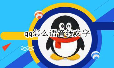 qq怎么语音转文字 Qq如何语音转文字