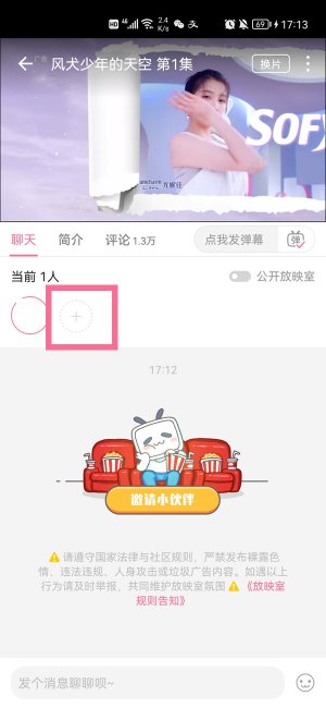 b站有一起看的功能吗