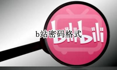 b站密码格式 b站的密码设定格式