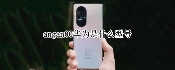 angan00华为是什么型号