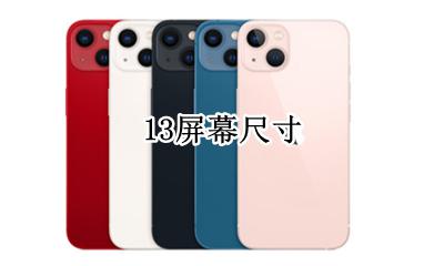 13屏幕尺寸 13mini屏幕尺寸