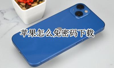 苹果怎么免密码下载 苹果怎样免密码下载软件