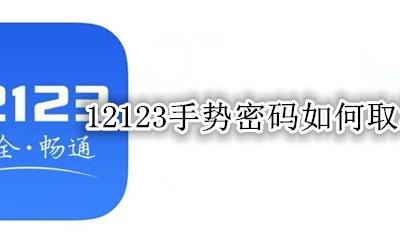 12123手势密码如何取消 12123上设置的手势密码怎么取消?