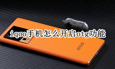 iqoo怎么开OTG iqoo手机怎么开启otg功能