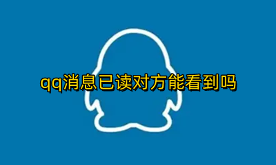 qq消息已读对方能看到吗 qq消息怎么知道对方已读
