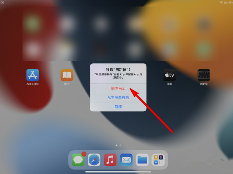 ipad自带软件可以删除吗