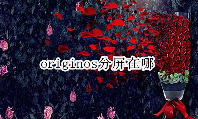 origin怎么分屏 originos分屏在哪