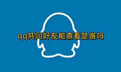qq共同好友能查看是谁吗 怎么看qq共同好友是谁