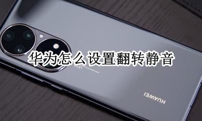 华为怎么设置翻转静音 华为来电翻转静音在哪里设置方法