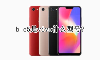 b-e5是vivo什么型号? b-e5电池是vivo什么型号的手机