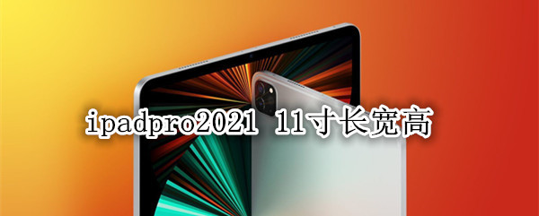 ipadpro2021 11寸长宽高