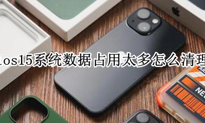 ios15系统数据占用太多怎么清理 如何清理