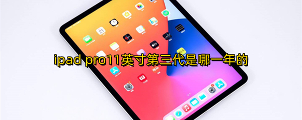 ipad pro11英寸第三代是哪一年的