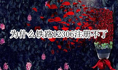 为什么铁路12306注册不了 为什么在铁路12306注册不了
