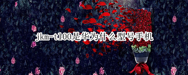 jkm-tl00是华为什么型号手机