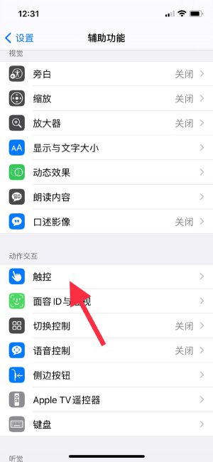 苹果11虚拟home键在哪