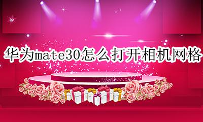 华为mate30怎么打开相机网格 华为mate30设置里面怎么找到相机