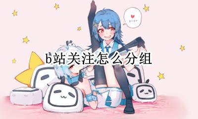 b站关注怎么分组 怎么给b站关注分组
