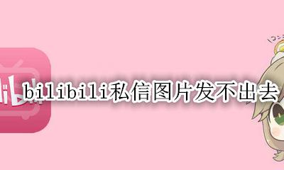 b站私信发不了图片 bilibili私信图片发不出去