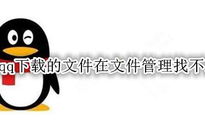 qq下载的文件在文件管理找不到 qq文件怎么在文件管理里找不到