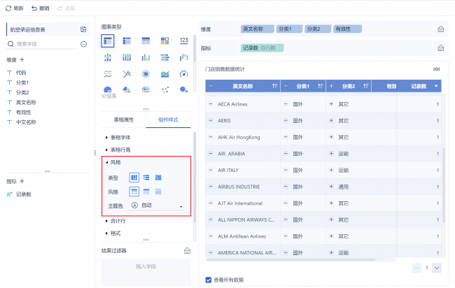 表格样式在哪里设置