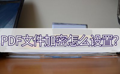 pdf加密文件怎么编辑 添加文件加密的步骤