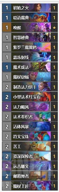 炉石传说新版本卡牌调整