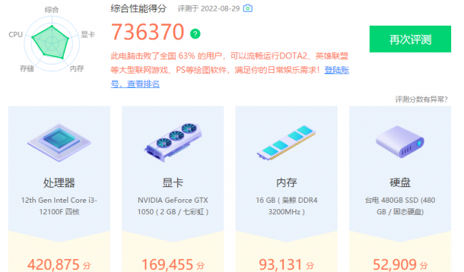 2000元组装电脑配置推荐