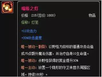 2023年英雄联盟装备大全详解