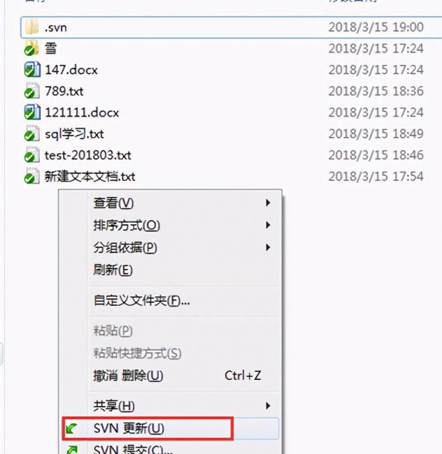 svn的使用的全部流程