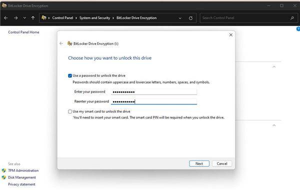 win10移动硬盘加密方法