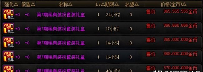 dnf最便宜的永久时装怎么查