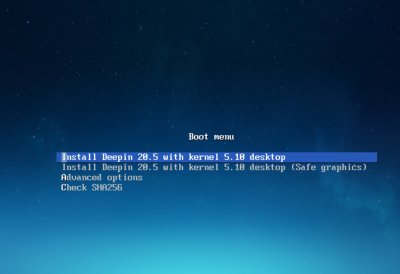 深度linux系统安装教程 u盘安装linux系统的设置