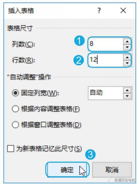 新手怎么制作word表格文档