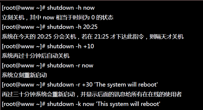 linux系统基本命令的目录