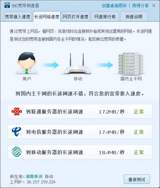 在线测速测光纤网速怎么测