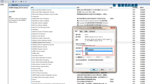 无法打开nvidia控制面板错误