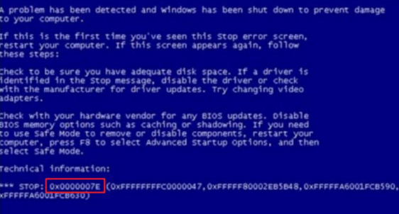 蓝屏代码0x000007b解决方法