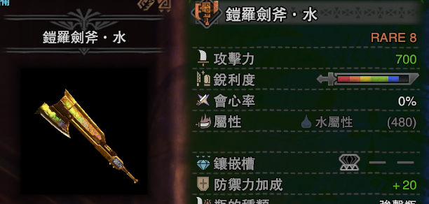 怪物猎人世界剑斧配装推荐