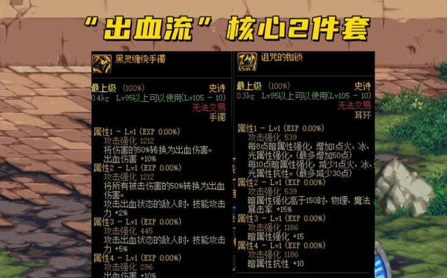 dnf红眼最强搭配装备